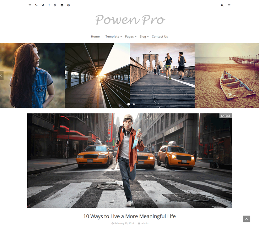 Powen Lite theme